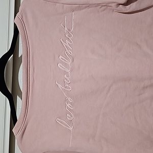 Electric & Rose "Less Bullshit" Cropped Sweater